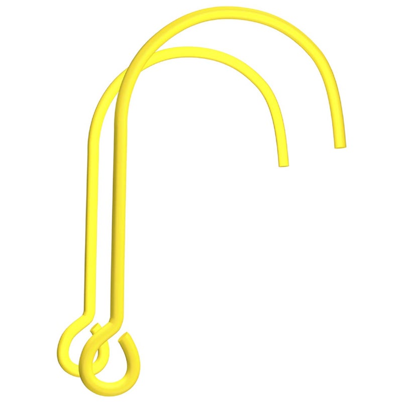ISOP Window Hooks for Fire Escape Ladders, 2 Hooks |Iron Hooks for Rescue Rope Ladder, Emergency Hook Set Fits Most Windows - Great with Mounting Clips or Deployment Ladders - Durable & Portable - Image 1